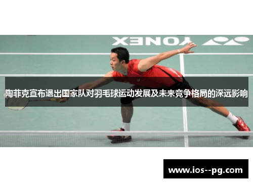 陶菲克宣布退出国家队对羽毛球运动发展及未来竞争格局的深远影响 陶菲克宣布退出国家队对羽毛球运动发展及未来竞争格局的深远影响